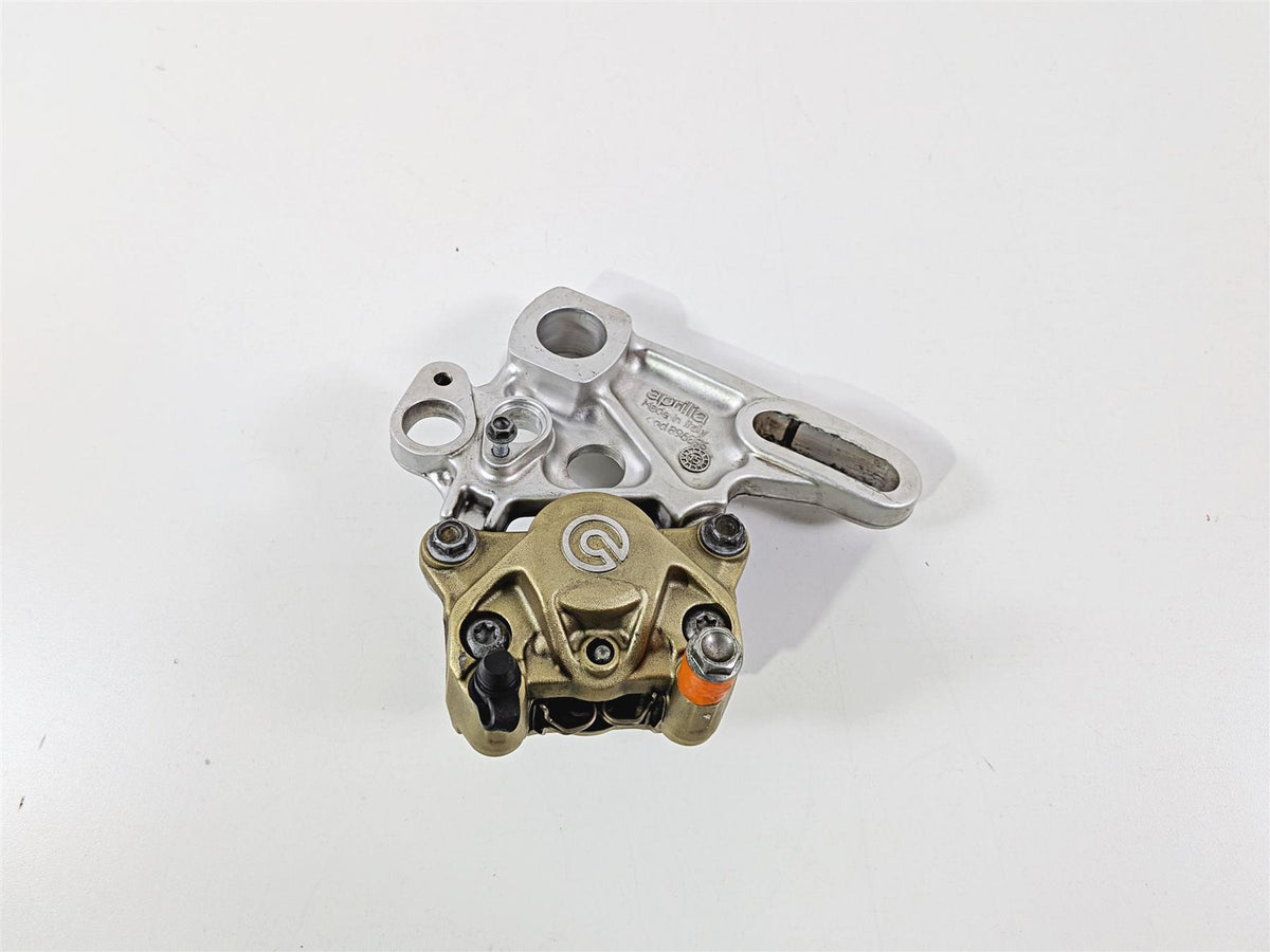 2016 Aprilia RSV 1100 Tuono V4 Factory Rear Gold Brembo Brake Caliper B045137 {{ shop.shopifyCountryName }} - Mototech271