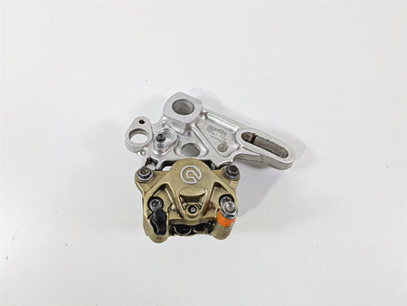 2016 Aprilia RSV 1100 Tuono V4 Factory Rear Gold Brembo Brake Caliper B045137 {{ shop.shopifyCountryName }} - Mototech271