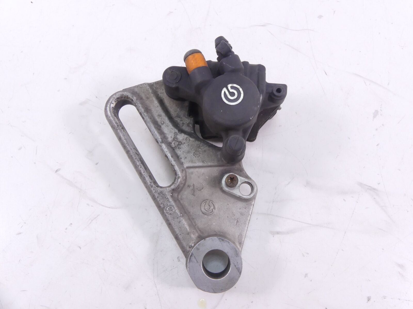 2010 BMW F800GS K72 Rear Brembo Brake Caliper Pad + Mount 34217717627 | Mototech271