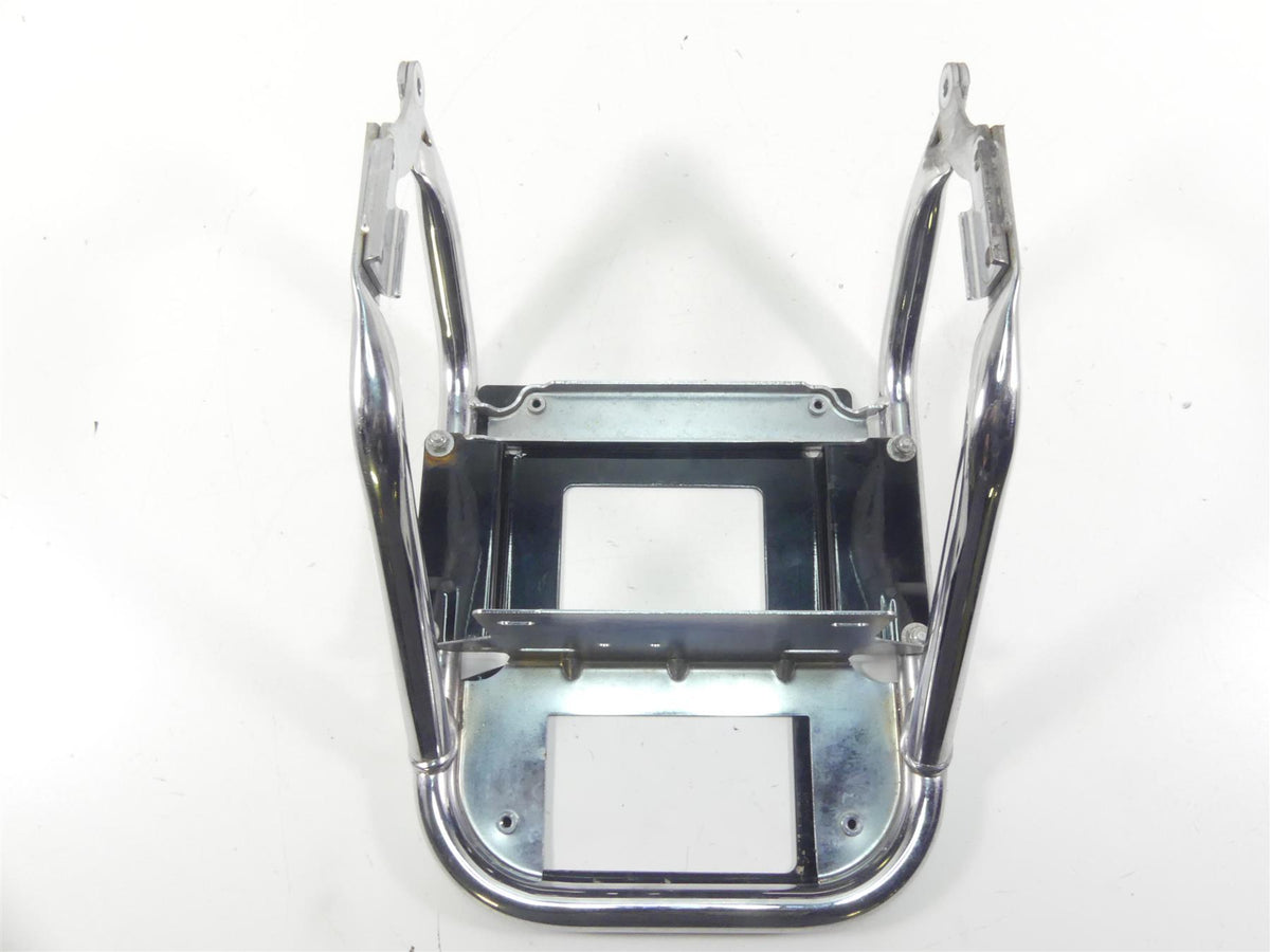 2009 Harley FLHTCU SE4 CVO E-Glide Rear Chrome Luggage Rack Trunk Mount 53411-09 {{ shop.shopifyCountryName }} - Mototech271