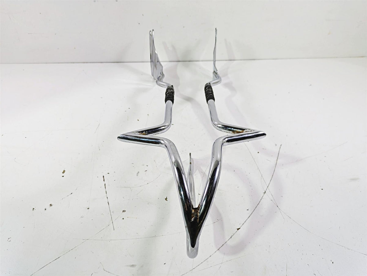 2004 Victory Kingpin Custom Rear Sissybar Backrest Devils Tail {{ shop.shopifyCountryName }} - Mototech271