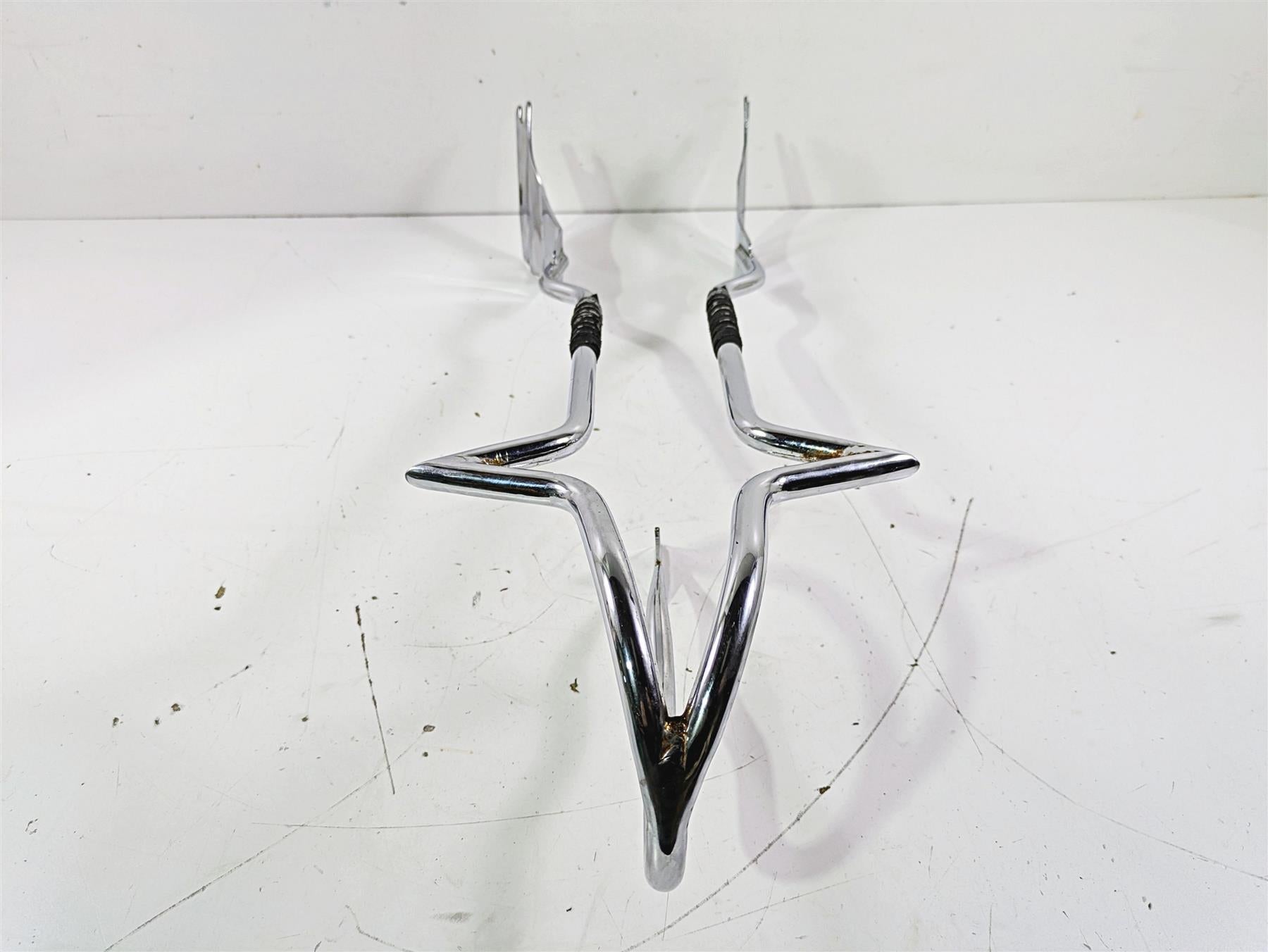 2004 Victory Kingpin Custom Rear Sissybar Backrest Devils Tail {{ shop.shopifyCountryName }} - Mototech271