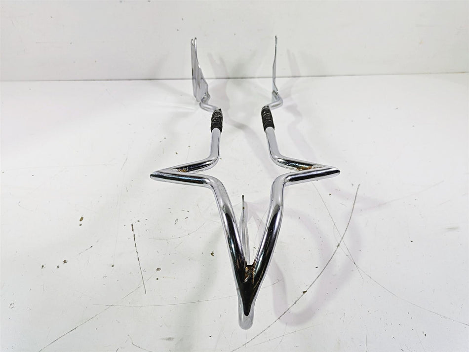 2004 Victory Kingpin Custom Rear Sissybar Backrest Devils Tail {{ shop.shopifyCountryName }} - Mototech271