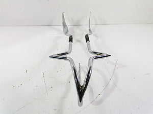 2004 Victory Kingpin Custom Rear Sissybar Backrest Devils Tail | Mototech271