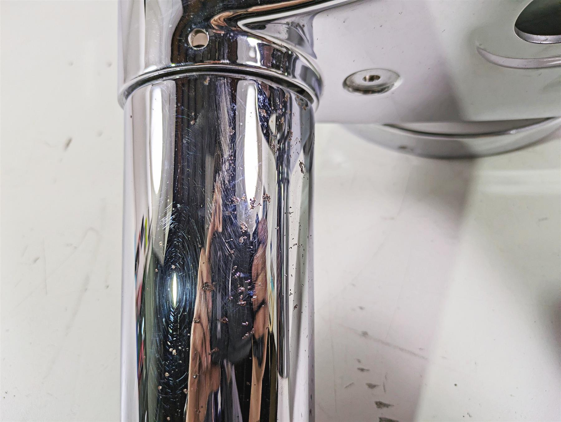 2012 Harley FLD Dyna Switchback Headlight Chrome Nacelle Set 61400078 57200024 {{ shop.shopifyCountryName }} - Mototech271
