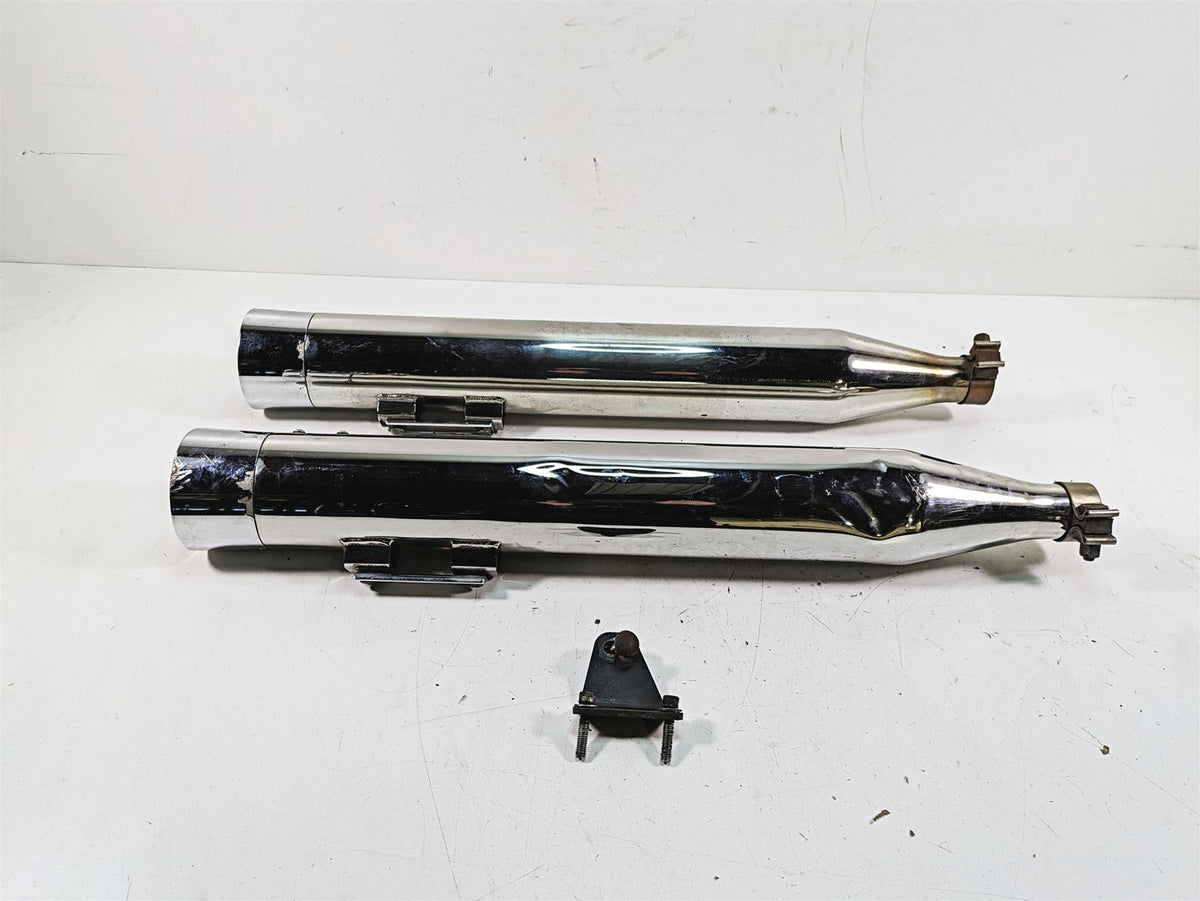 2013 Harley Touring FLHX Street Glide Exhaust Muffler Silencer Pipe Set {{ shop.shopifyCountryName }} - Mototech271