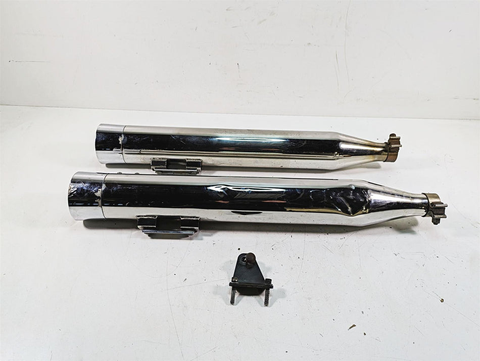 2013 Harley Touring FLHX Street Glide Exhaust Muffler Silencer Pipe Set {{ shop.shopifyCountryName }} - Mototech271