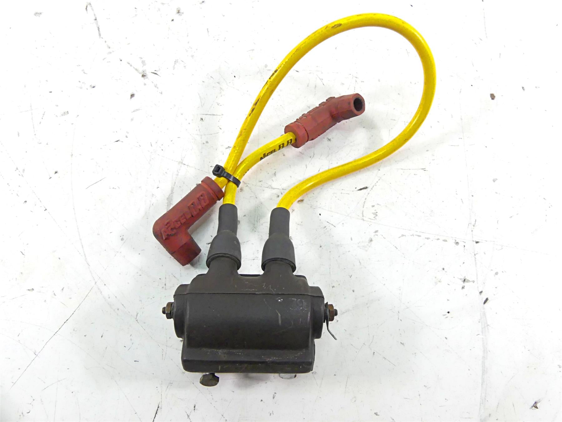 1979 Harley Sportster XLS1000 Roadster Ignition Coil Wires & Plugs 31609-65A {{ shop.shopifyCountryName }} - Mototech271