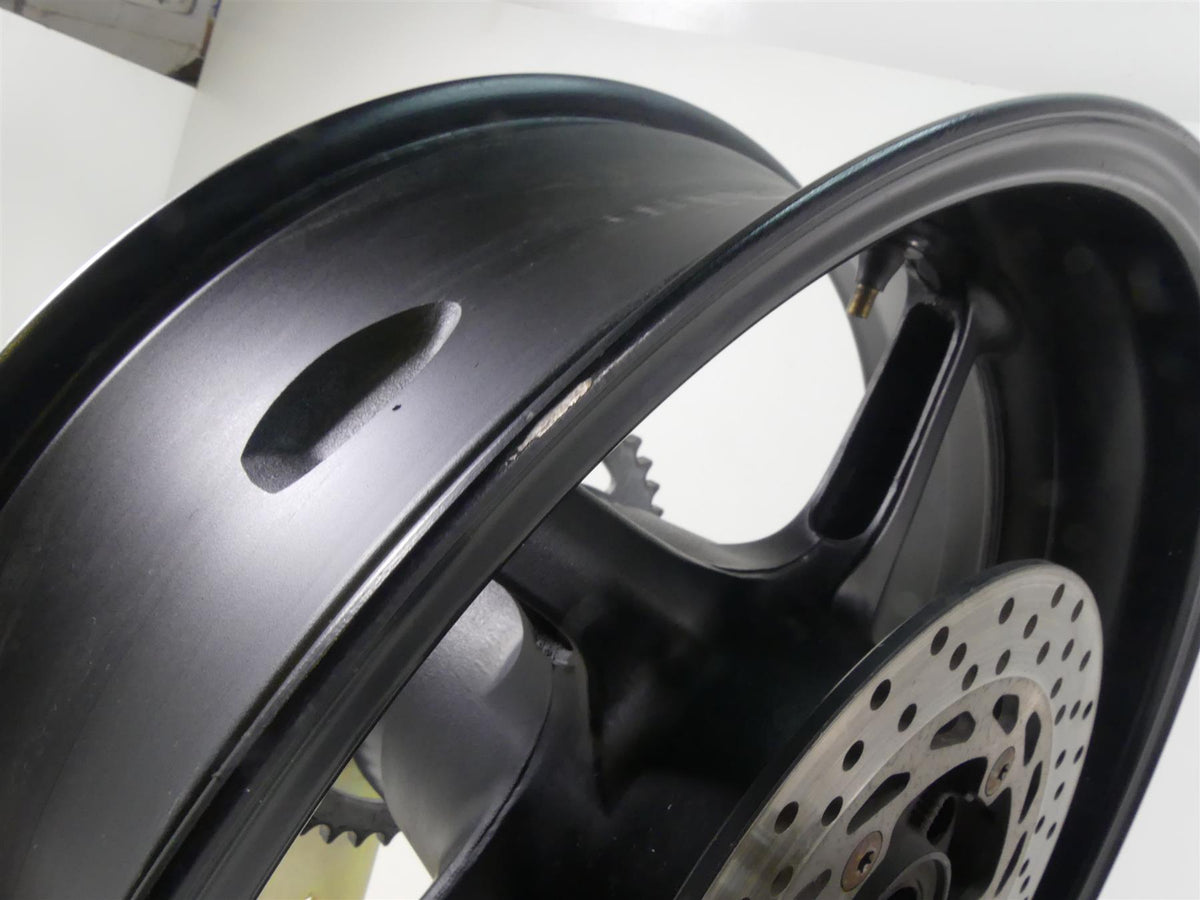 2007 Yamaha FZ1 Fazer Rear Straight 17x6 Wheel Rim 5VY-25338-00-98 {{ shop.shopifyCountryName }} - Mototech271