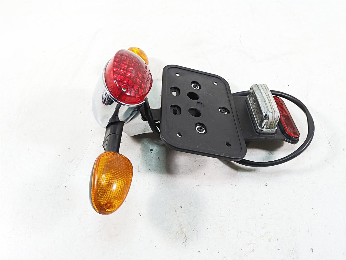 2013 Moto Guzzi V7 750 Stone Taillight Rear Blinker Plate Holder Set 883479 {{ shop.shopifyCountryName }} - Mototech271