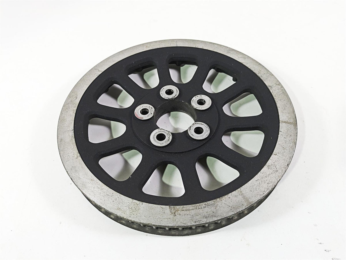 2008 Harley FLSTC Softail Heritage Rear Drive Belt Sprocket Pulley 66T 37778-07 {{ shop.shopifyCountryName }} - Mototech271
