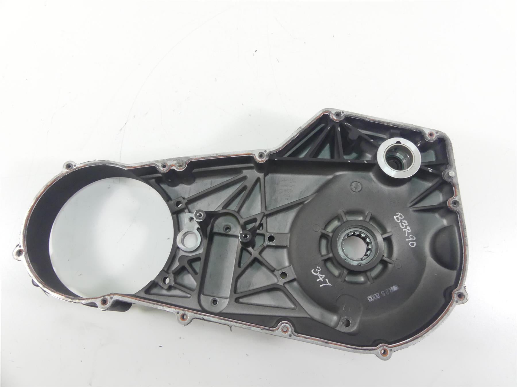 2003 Harley Dyna 100TH FXDL Low Rider Inner Primary Drive Cover Mid Ctr 60681-01 {{ shop.shopifyCountryName }} - Mototech271