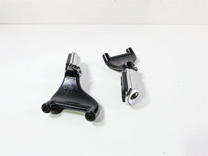 2006 Harley Sportster XL883 Low Passenger Foot Peg Set Chrome 49314-04 49315-04