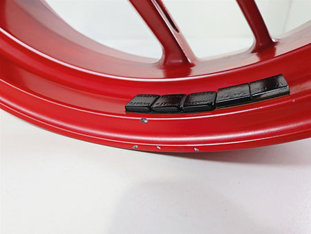 2019 Ducati 959 Panigale 17x5.5 Rear Wheel Red Rim - Runout 50221612AA {{ shop.shopifyCountryName }} - Mototech271