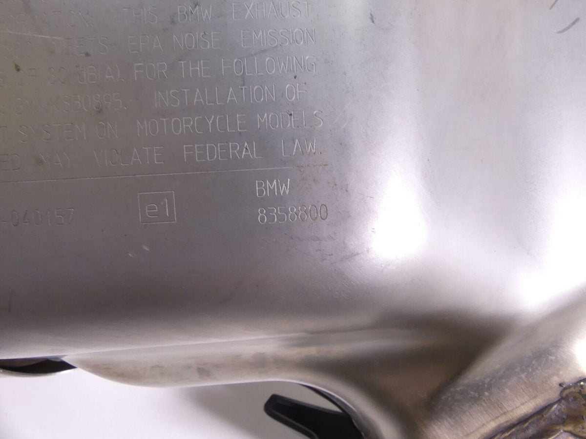 2020 BMW F900 R F900R K83 Exhaust Pipe Silencer Muffler 8358800 8565022 {{ shop.shopifyCountryName }} - Mototech271