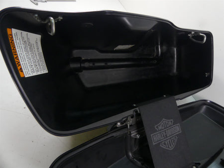 2014 Harley Touring FLHX Street Glide Left Saddlebag Big Blue Pearl 90200414 {{ shop.shopifyCountryName }} - Mototech271