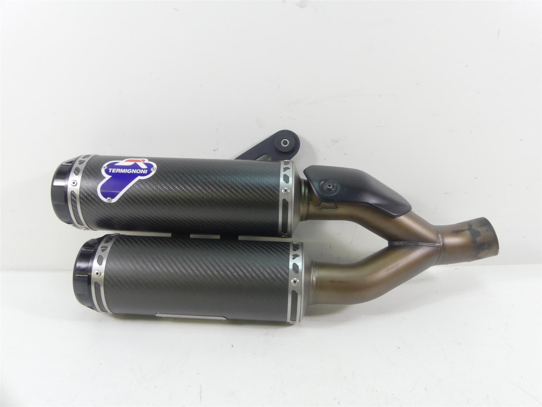 2015 Ducati Monster 1200 S Termignoni Carbon Slip On Exhaust Muffler 96410251A {{ shop.shopifyCountryName }} - Mototech271