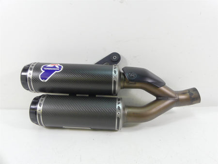 2015 Ducati Monster 1200 S Termignoni Carbon Slip On Exhaust Muffler 96410251A {{ shop.shopifyCountryName }} - Mototech271
