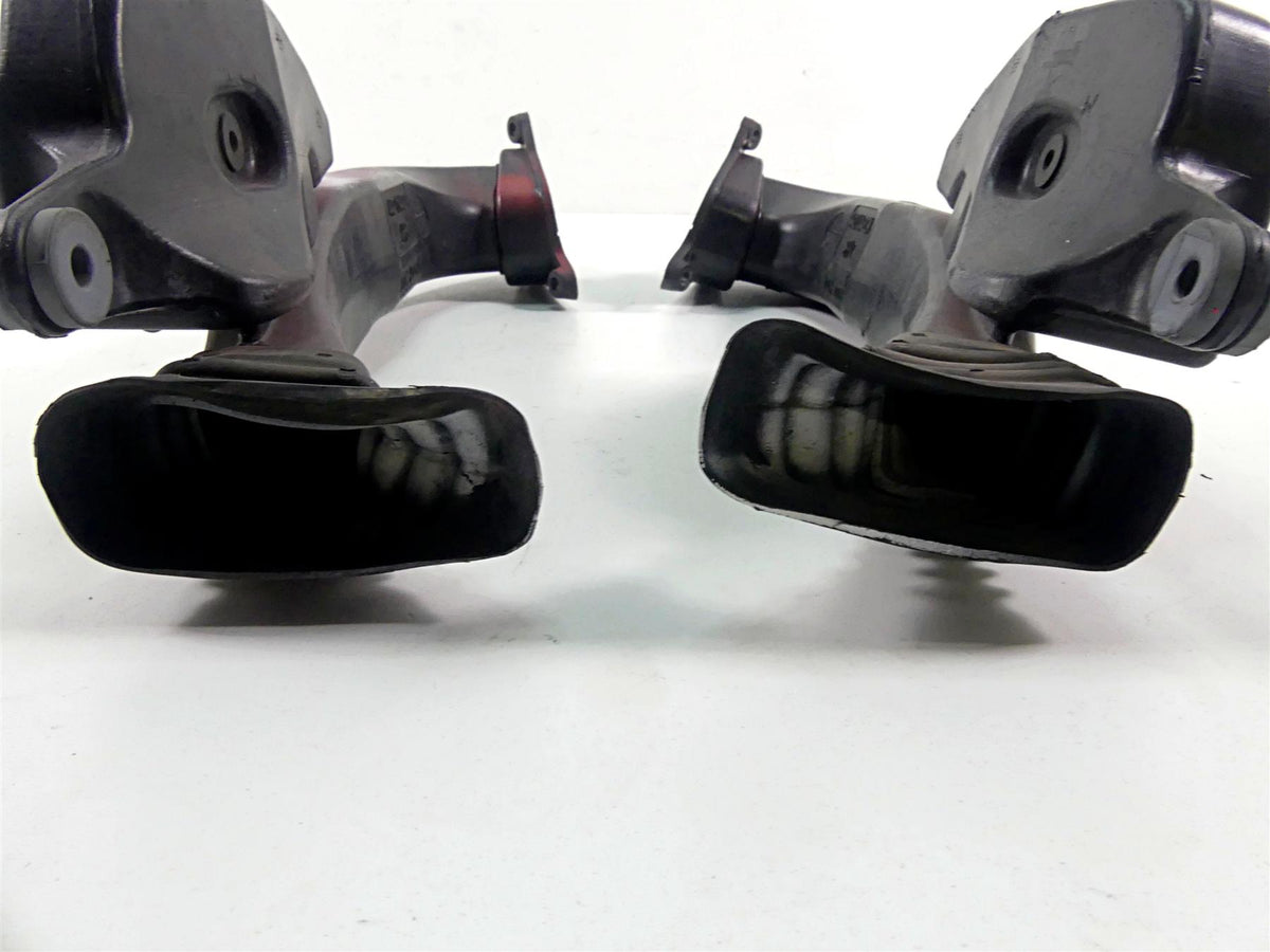 2008 Ducati 848 SBK Front Air Duct Intake Tube Scoop Set 44211482A 44211492A {{ shop.shopifyCountryName }} - Mototech271