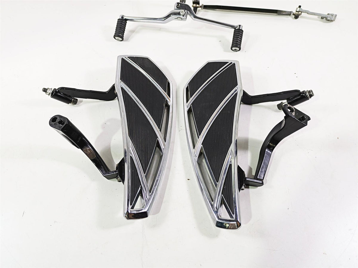 2010 Harley Touring FLHX Street Glide Kuryakyn Phanotm Floor Board Set 5792 {{ shop.shopifyCountryName }} - Mototech271