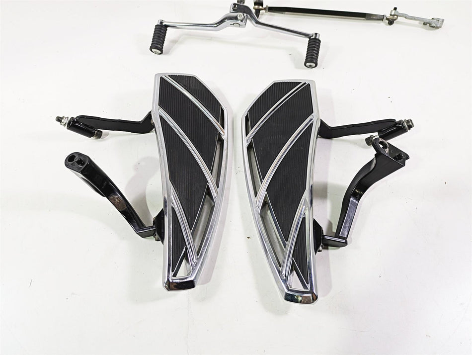 2010 Harley Touring FLHX Street Glide Kuryakyn Phanotm Floor Board Set 5792 {{ shop.shopifyCountryName }} - Mototech271