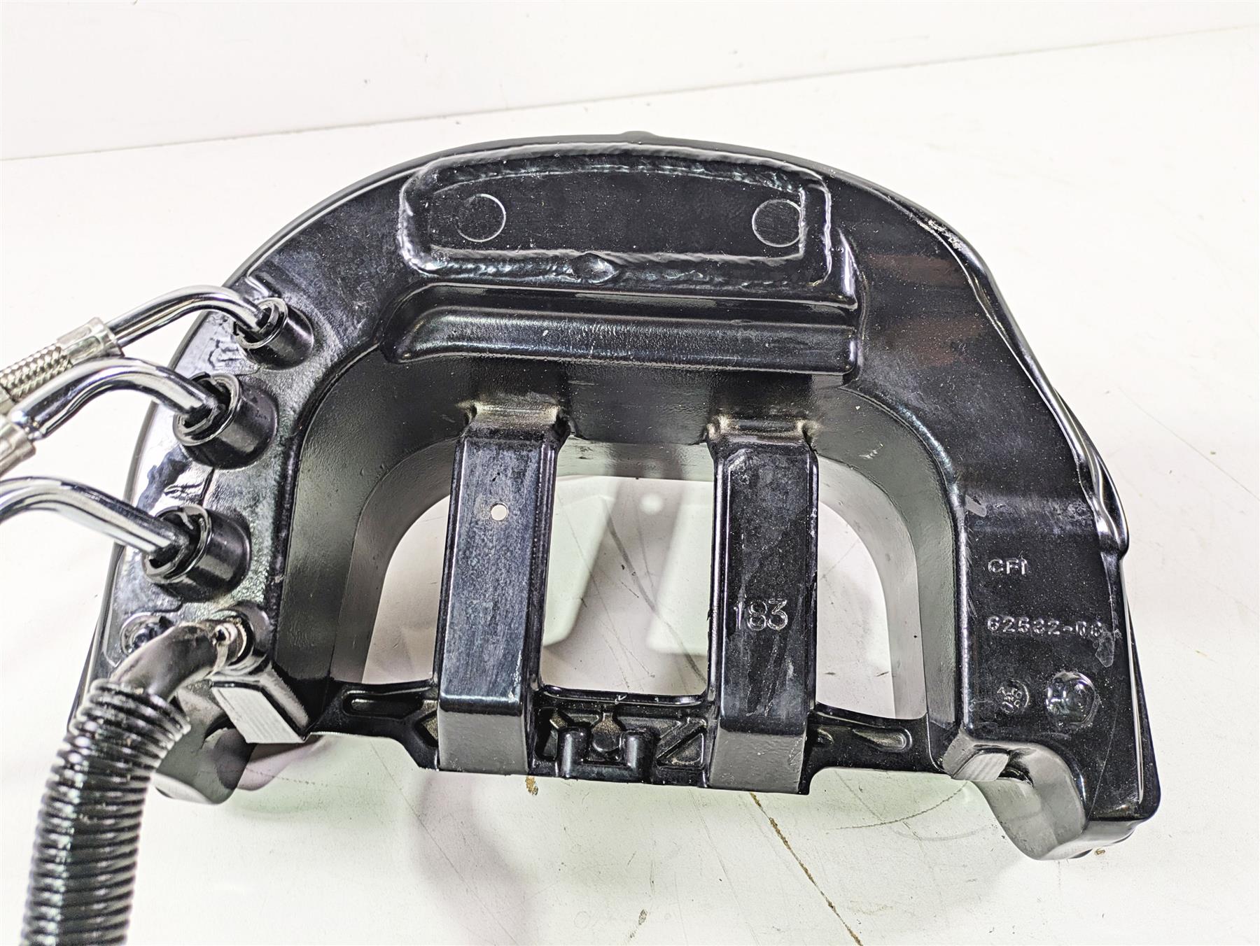 2009 Harley FXCWC Softail Rocker Oil Tank & Lines Set 62546-08 {{ shop.shopifyCountryName }} - Mototech271