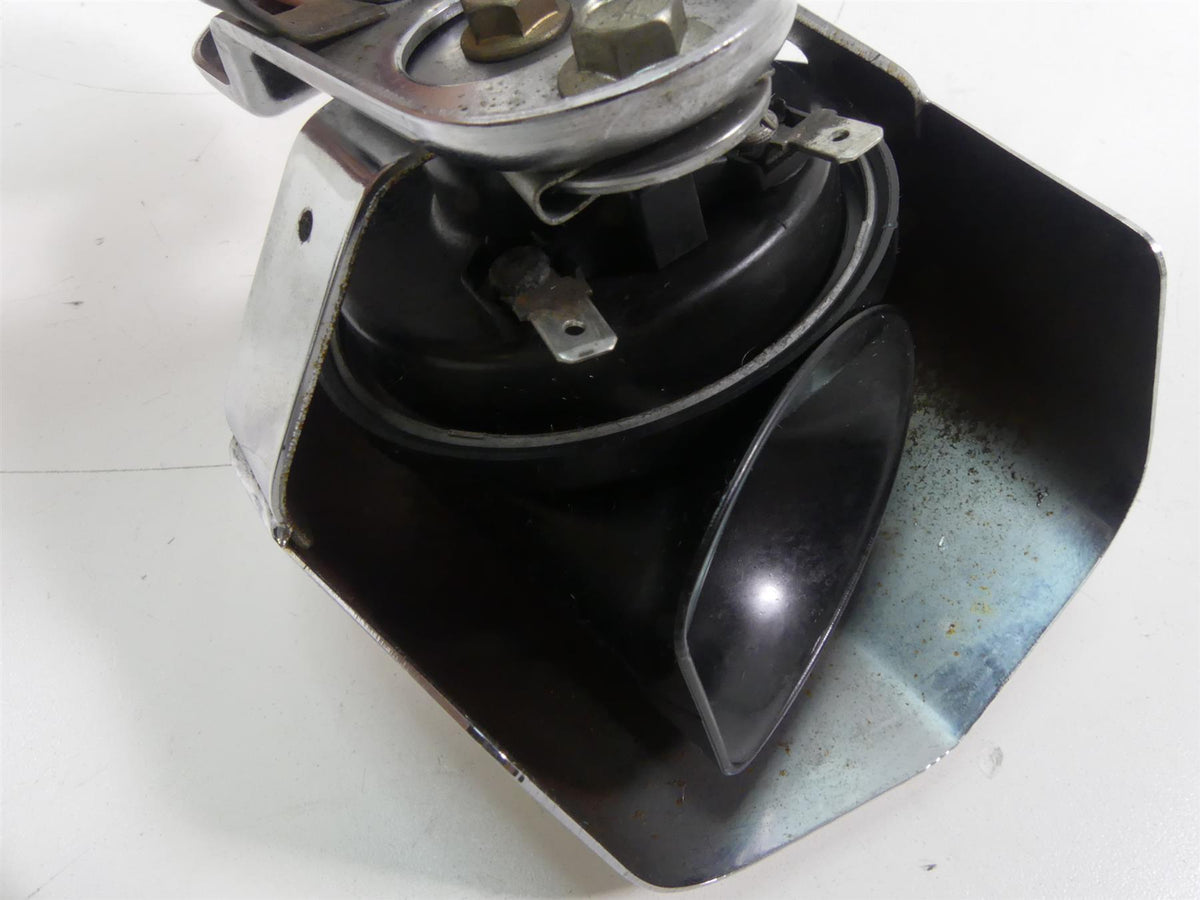 2004 Harley Softail FLSTFI Fat Boy Horn + Chrome Cover 61300478A {{ shop.shopifyCountryName }} - Mototech271