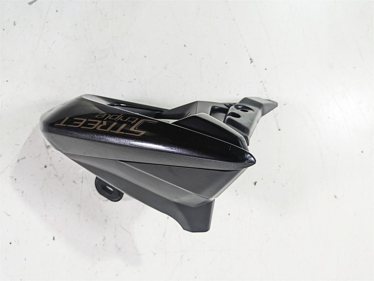 2023 Triumph Street Triple 765 RS Front Left Radiator Blinker Fairing T2316004 {{ shop.shopifyCountryName }} - Mototech271