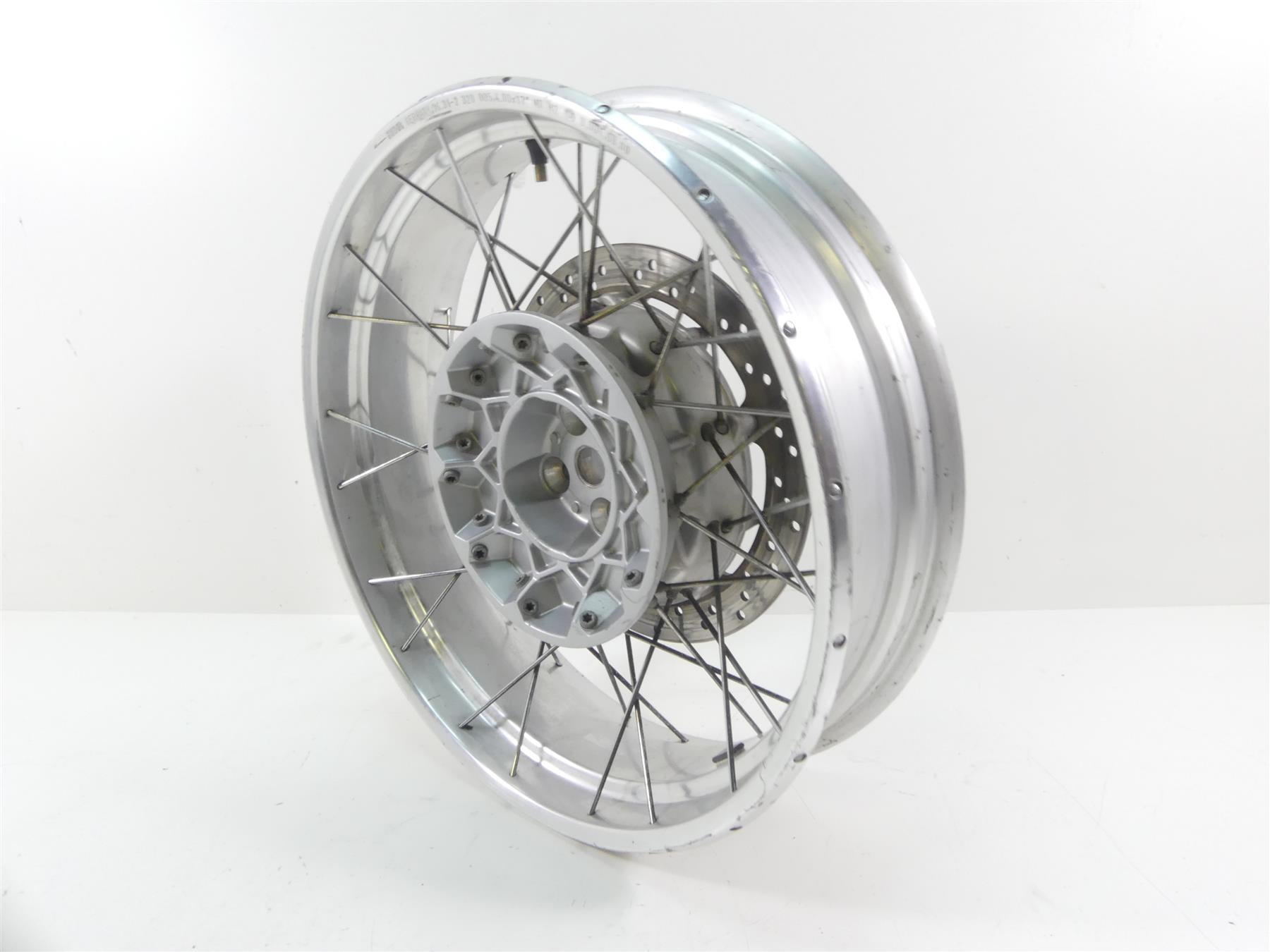 2001 BMW R1150 GS R21 Straight Behr Rear Spoke Wheel Rim 17x4 36312320005 {{ shop.shopifyCountryName }} - Mototech271