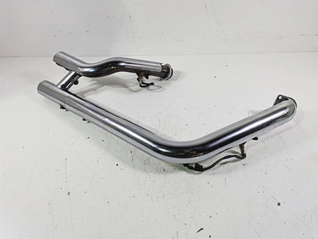 2021 Harley Softail FLSL Slim Oem Exhaust Header & Heat Shields 65600248 {{ shop.shopifyCountryName }} - Mototech271