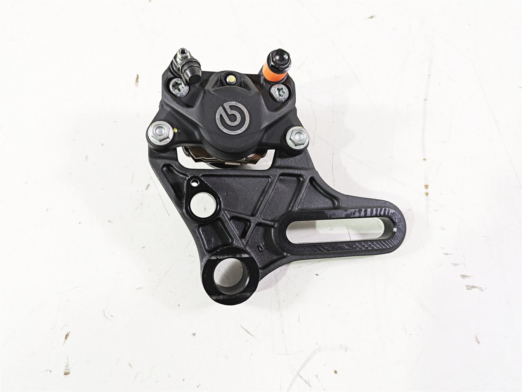 2021 Aprilia RS660 Brembo Rear Brake Caliper & Bracket 2B006457 {{ shop.shopifyCountryName }} - Mototech271