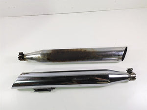2005 Harley Touring FLHRI Road King Vance Hines Slip On Muffler 5" Outer Diameter READ