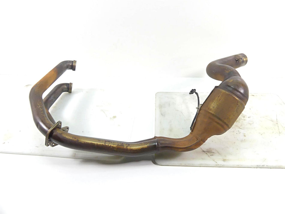 2013 BMW F800GS STD K72 Exhaust Header Manifold - Small Dent 18117679347 {{ shop.shopifyCountryName }} - Mototech271
