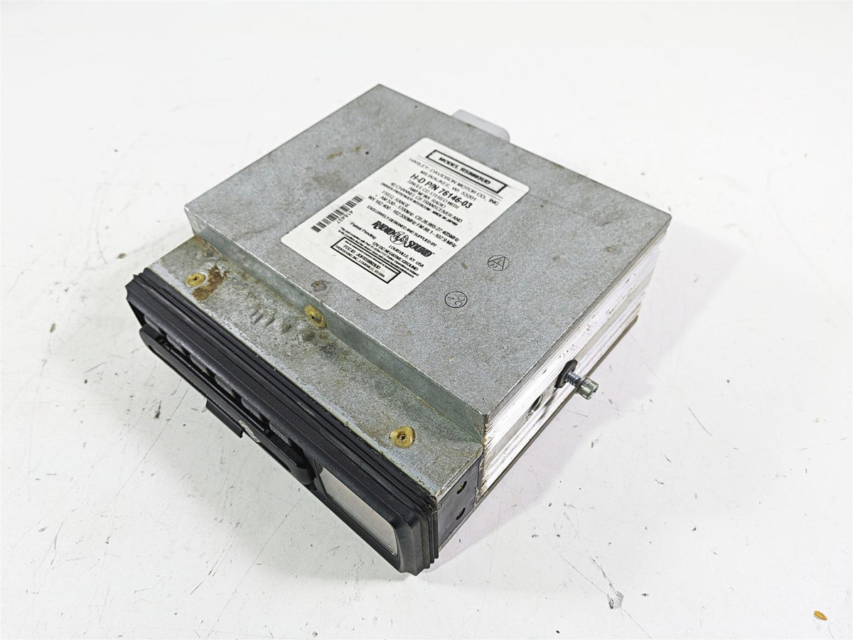 2003 Harley Touring FLHTCUI 100TH E-Glide Radio Cd-Player Stereo - Read 76146-03 {{ shop.shopifyCountryName }} - Mototech271