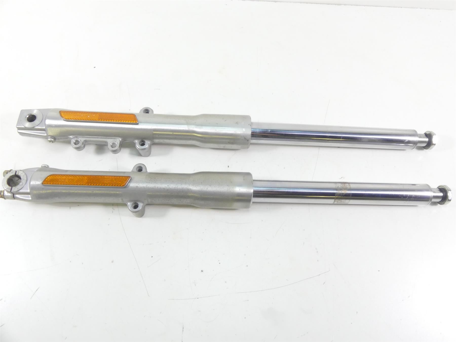 2004 Harley Softail FLSTFI Fat Boy Straight Front Fork Leg 41mm Set 45915-00 | Mototech271