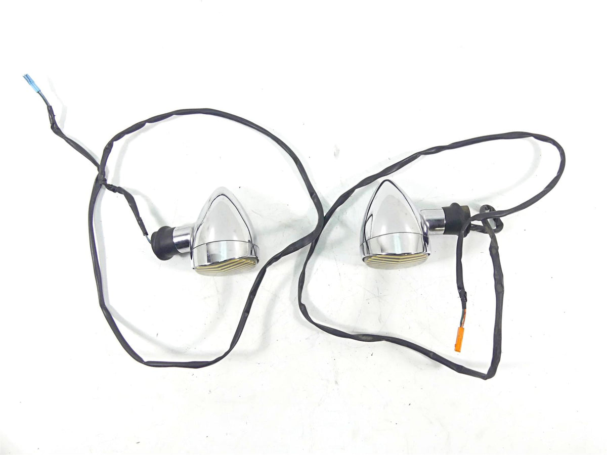 2007 Honda VTX1800 T2 Left Right Rear Turn Signal Blinker Set 33410-MCV-N11 {{ shop.shopifyCountryName }} - Mototech271
