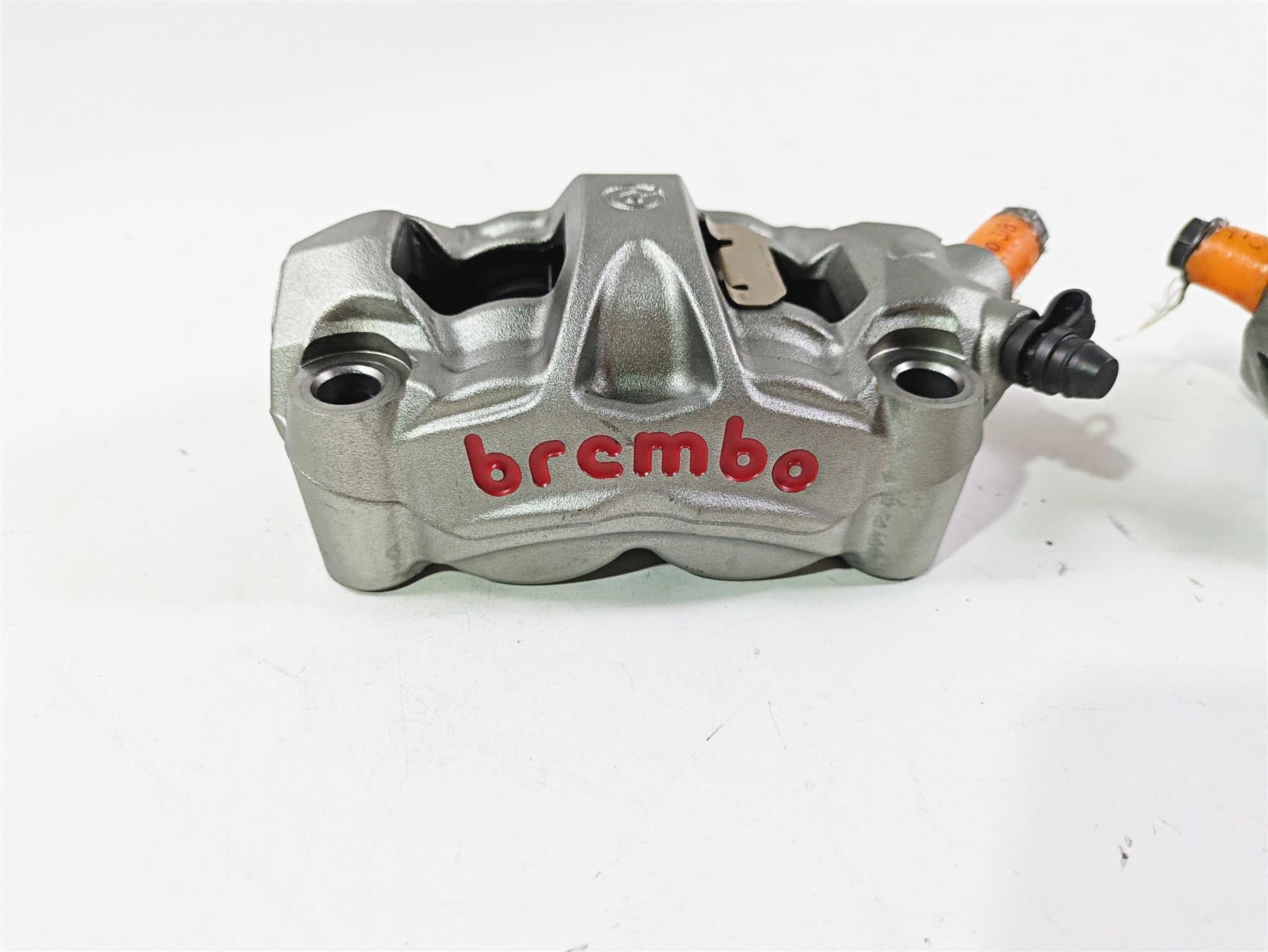 2016 Ducati Monster 1200 S Front Brake Calipers Brembo Monoblock 100mm 61041512A {{ shop.shopifyCountryName }} - Mototech271