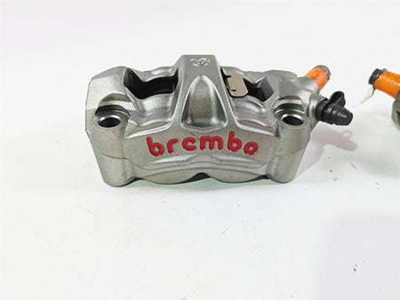 2016 Ducati Monster 1200 S Front Brake Calipers Brembo Monoblock 100mm 61041512A {{ shop.shopifyCountryName }} - Mototech271