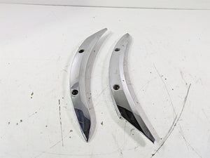 2004 Victory Kingpin Rear Fender Chrome Struts Braces Set - Read 5631319 5631320 | Mototech271