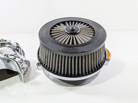2005 Harley Softail FLSTFSE CVO Fat Boy Kuryakyn Chrome Skull Air Cleaner 950274-Mototech271