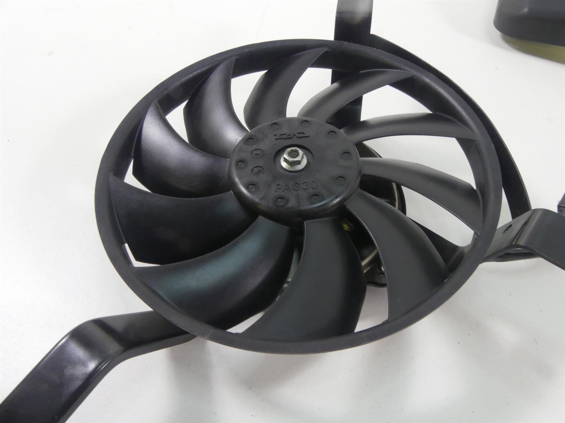 2013 Triumph Street Triple 675R Coolant Fan, Reservoir & Hoses T2100482 {{ shop.shopifyCountryName }} - Mototech271