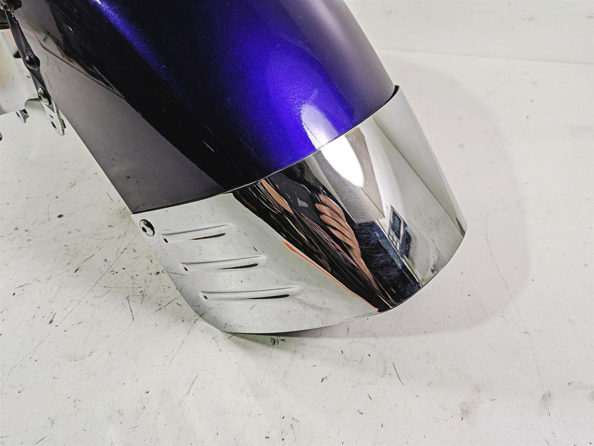 2002 Honda VTX1800 Retro Front Fender Pearl Chromium Purple 61100-MCV-000 {{ shop.shopifyCountryName }} - Mototech271