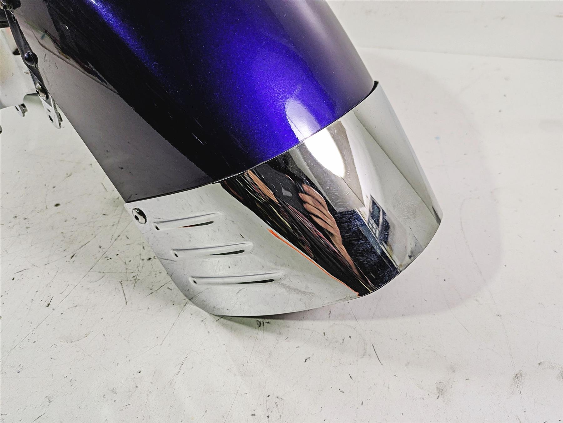 2002 Honda VTX1800 Retro Front Fender Pearl Chromium Purple 61100-MCV-000 {{ shop.shopifyCountryName }} - Mototech271
