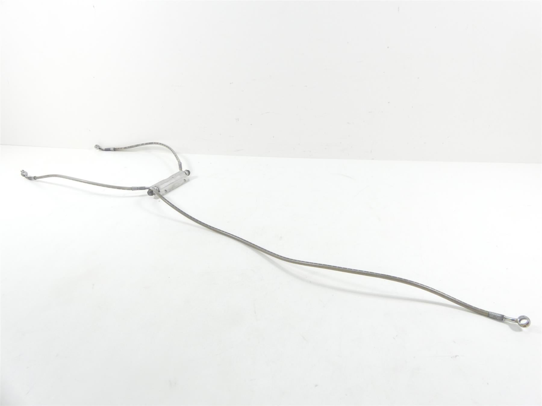 2015 Victory Cross Country 8 Ball Front Ape Hanger Long Brake Line Set  5510651 | Mototech271