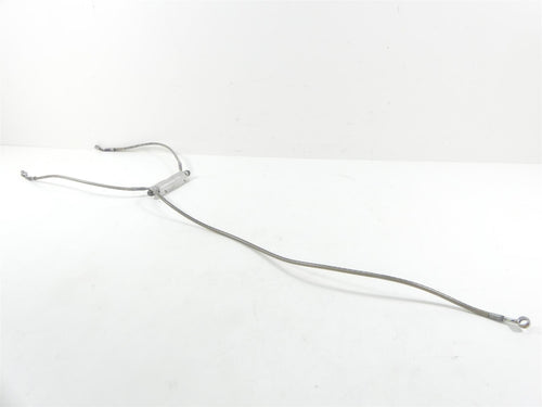 2015 Victory Cross Country 8 Ball Front Ape Hanger Long Brake Line Set  5510651 | Mototech271
