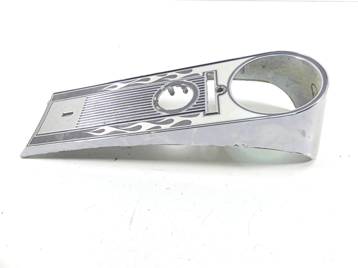 2007 Harley Touring FLHRC Road King Fuel Tank Dash Console Flames 60960-99 {{ shop.shopifyCountryName }} - Mototech271
