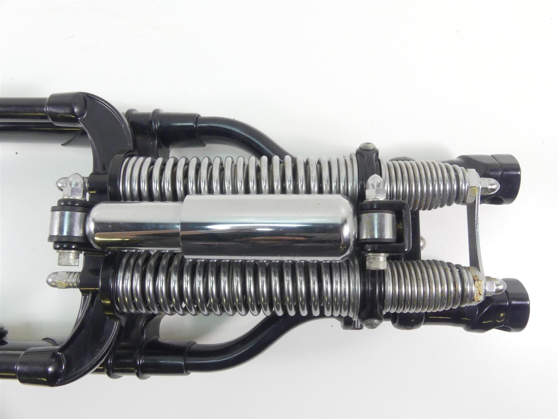 2008 Harley Softail FLSTSB Cross Bones Straight Front End Springer Fork 46173-05 {{ shop.shopifyCountryName }} - Mototech271