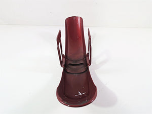 2007 Harley Sportster XL1200 C Front Fender Fire Red Pearl - Dent 58998-83E