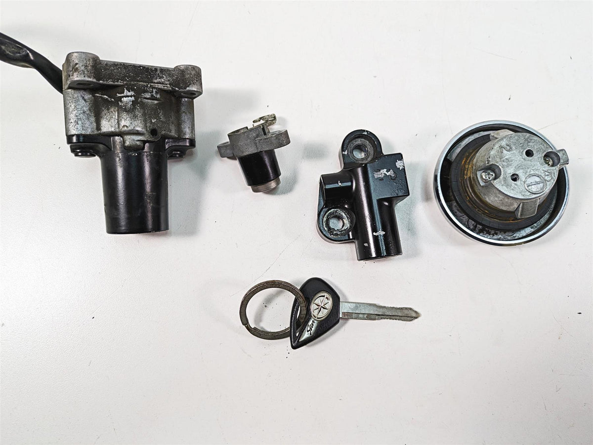 2009 Yamaha XV1900 Raider Ignition Switch Gas Cap Steering Key Lock 5C7-82510-00 {{ shop.shopifyCountryName }} - Mototech271