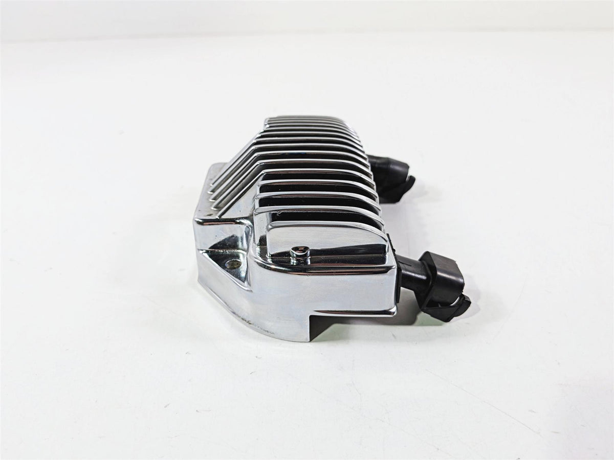 2008 Harley FXDSE CVO Dyna OEM Chrome Rectifier Voltage Regulator 74561-08A-Mototech271